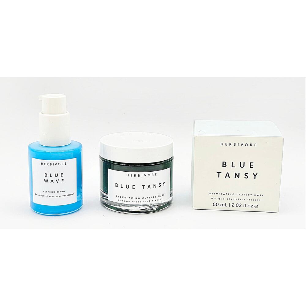 Herbivore Blue Wave + Blue Tansy Clarity Set – 2 Piece